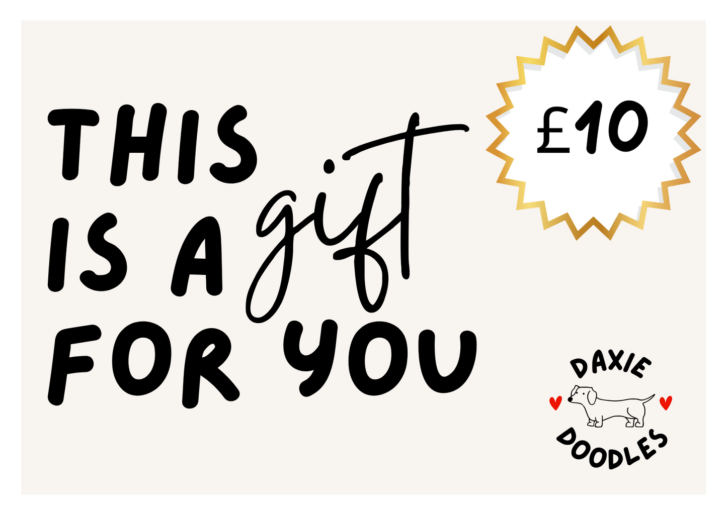 Daxie Doodles Gift Card