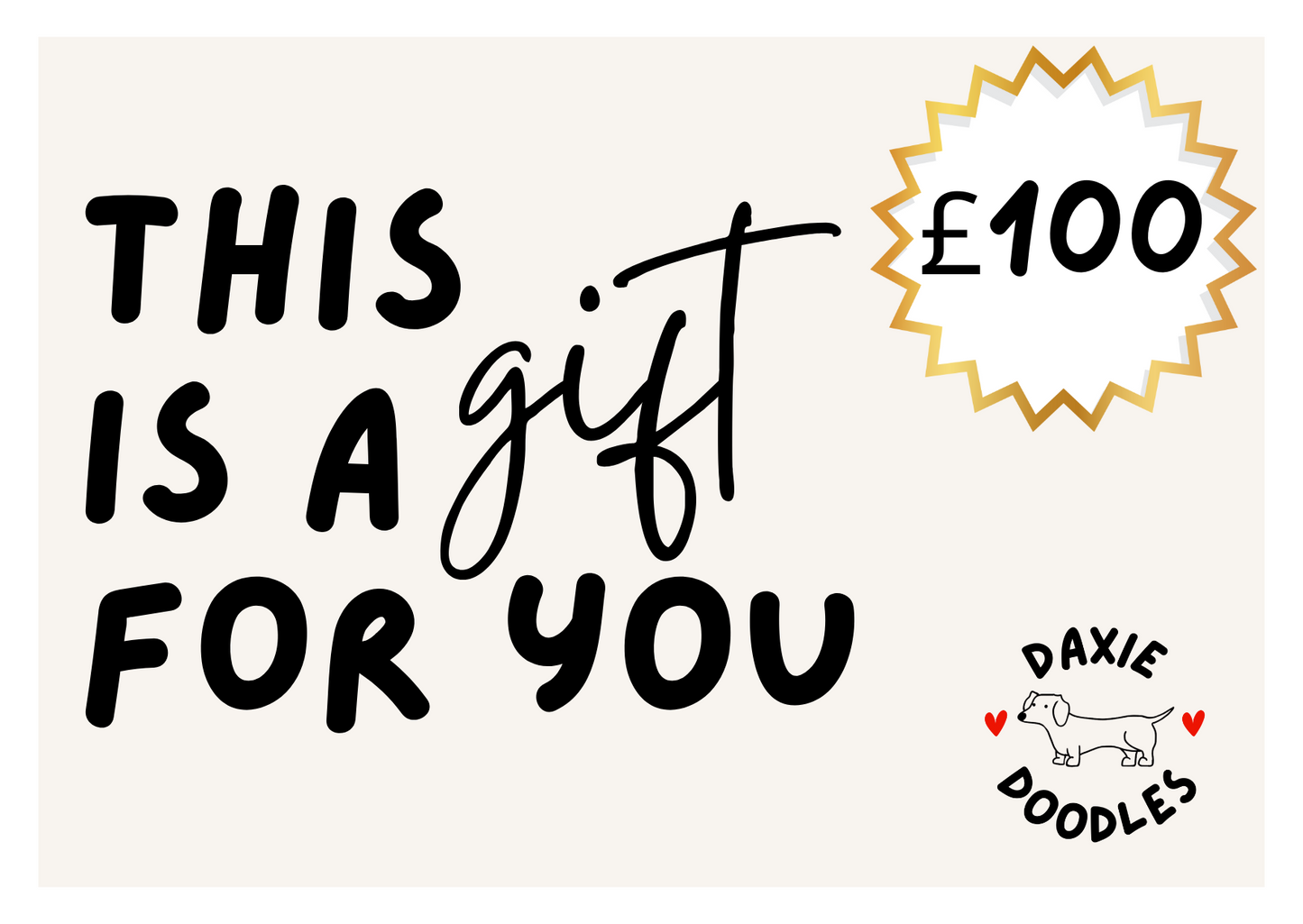 Daxie Doodles Gift Card