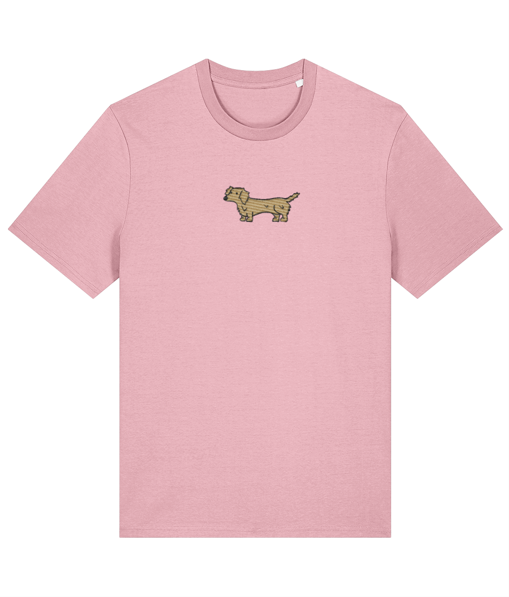 Cream Longhair Dachshund T Shirt